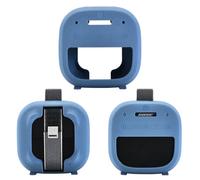 Taoricen Silicone Protective Case for Bose SoundLink Micro 2 Speaker with Metal Carabiner Clip (Blue)