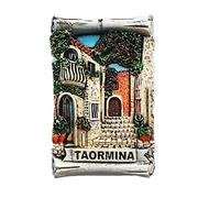 Taormina Sicily Italy 3D Fridge Magnet Souvenir Gift,Home & kitchen Decoration Magnetic Sticker Sicily Italy Refrigerator Magnet Collection
