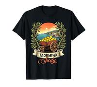 Taormina Sicily Souvenir Sicilian Italian Lemon T-Shirt