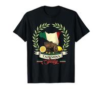 Taormina Sicily Vacation Taormina Italy Flag Souvenir T-Shirt