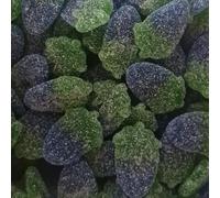 TAOS Fizzy Blue Raspberry Vegan Gummy Pick & Mix Sweets Kingsway 500g (Blue-Raspberry)