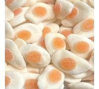 TAOS Fizzy Sugared Fried Eggs Easter Gummy Pick & Mix Sweets Kingsway Large Sharing Pouch 700g