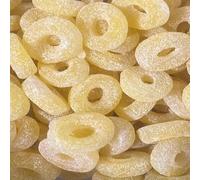 TAOS Fizzy Vegan Gummy Pick & Mix Sweets Kingsway 500g (Pineapple Rings)