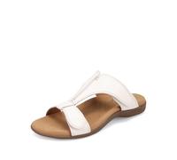 Taos Footwear Women's Slide Show Sandal, White, 3 UK