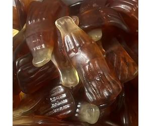 TAOS Giant Cola Bottles Halal Gummy Pick & Mix Sweets Kingsway 500g (Cola)