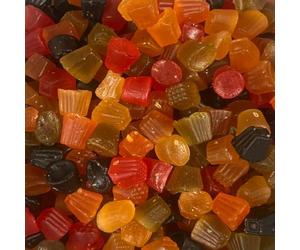 TAOS Midget Gems Fruit & Liquorice Gummy Pick & Mix Sweets Lion 500g