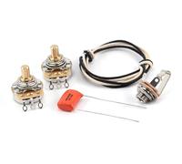 TAOT Precision Bass Wiring Kit - TAOT Custom 250kΩ Solid, .047 OD Cap - P-Bass