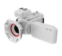 Taotalhomy 4K UHD WiFi Camera Recorder, 53MP Static Pixel And 50X Optical Zoom, Captures High Detail Images With Remote Transfer Capability(White)