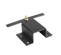 Taotalhomy Wall Mount Bracket for Home Theater Rear Speakers, 10 x 6.4 x 2.5 cm, Adjustable Tilt ±15°, Steel Core with ABS Coating, Space-Saving Low-Profile Design