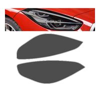 TaoZong Car Headlight Protection Tint Film, for BYD Song Pro 2019-2022, Headlight Protective Cover Film TPU Headlamp Tint Sticker Accessories,Black