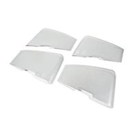 TaoZong Car Interior Decorative Sticker for Land Rover Discovery 4 LR4 2010-1016, Gear Panel, CD Panel, Car Central Console Water Cup Cover, Air Vent Sticker