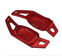 TaoZong Car Steering Wheel Shift Paddles Shifter Extension for Audi RS6 2015-2018,Shift Paddle Blade Car Styling Accessories,C-Red