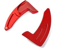 TaoZong Car Steering Wheel Shift Paddles Shifter Extension for Jeep Cherokee KL 2014 2015 2016 2017,Shift Paddle Blade Car Styling Accessories,A-Red