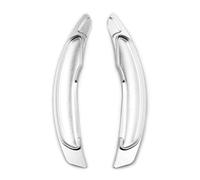 TaoZong Car Steering Wheel Shift Paddles Shifter Extension for Mitsubishi Outlander Lancer Evolution Evo X 10th 2008-2016,Shift Paddle Blade Car Styling Accessories,D-Silver