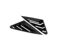 TaoZong Rear Shutter Decoration for Audi A4 B8 2009 2010 2011 2012 2013 2014 2015 2016,Rear Side Window Shutter Cover, Triangular Window,Trim Sticker Car Accessories,B-Glossy Black