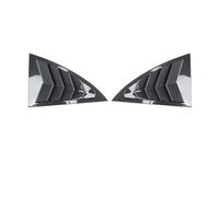 TaoZong Rear Shutter Decoration for Benz CLA Clase C118 W118 AMG CLA35 CLA45 2020 2021,Rear Side Window Shutter Cover, Triangular Window,Trim Sticker Car Accessories,A-Carbon Fiber