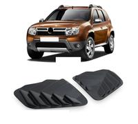 TaoZong Rear Shutter Decoration for Dacia Duster 2010-2017,Rear Side Window Shutter Cover, Triangular Window,Trim Sticker Car Accessories