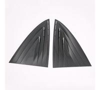 TaoZong Rear Shutter Decoration for tesla Tesla model 3,Rear Side Window Shutter Cover, Triangular Window,Trim Sticker Car Accessories,B-C-Carbon Fiber