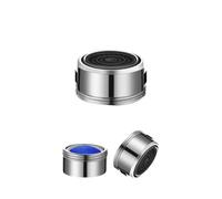 Tap Aerator 28mm External Thread Brass Faucet Accessory Chrome Plated Anti Splash Water Tap Aerator for Kitchen Bathroom Shower, 1 Pcs