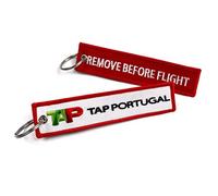 TAP Air Portugal RBF Crew Embroidered Keyring