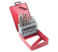 Tap And Die Set, 16 Pieces Metric Taps, Power Drill Threading Tool Kit with Hardened Steel Cutting Design, Metalwork Screw Pipe Automotive Mechanic Electrical Plumbing Repair Use, Workshop Hardware Ac