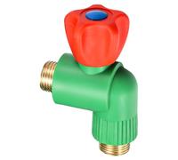 Tap Angle Valve - Leak-proof Safety Socket, Bathroom Shut-off Spherical Core Direct Fully Open High Flow Shutdown, Pressure Reducing Body I