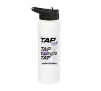 Tap ASMR Session Clicks Scratches Taps Stainless Steel Insulated Water Bottle