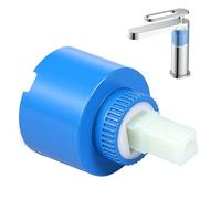 Tap Cartridge 1.57in Ceramic Faucet Cartridge Mixer Tap Inner Control Faucet Valve Replacement for Kitchen Faucets