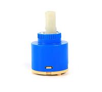 Tap Cartridge 1PCS Ceramic Disc Cartridge Valve for Single Lever Monobloc Bathroom or Kitchen Mixer Taps (A-Type 40mm)