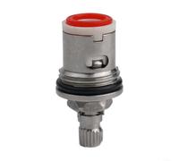 Tap Cartridge, 43 mm x 22 mm Stainless Steel Valve for Kitchen and Bath Faucets, Smooth Hot and Cold Water Control, Reliable 304 Stainless Steel Construction, DIY Home Repair