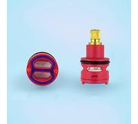 Tap Cartridge Replacement 18/22/25/31mm, Ceramic Disc Cartridge Water Mixer Tap Inner Control Kitchen and Basin Faucet Valve,K-22mm