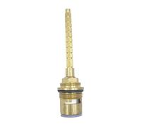 Tap Cartridge Replacement Tap Valves, Brass Ceramic Disc Cartridge, Quarter Turn Inner Faucet Valve for Bathroom Kitchen Tap