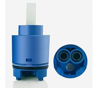 Tap Cartridges Replacement 25/30/35/40mm, Ceramic Disc Cartridge Valve for Single Handle Monobloc Bathroom Or Kitchen Mixer Taps,H-40mm