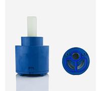 Tap Cartridges Replacement 25/30/35/40mm, Ceramic Disc Cartridge Valve for Single Handle Monobloc Bathroom Or Kitchen Mixer Taps,K-40mm