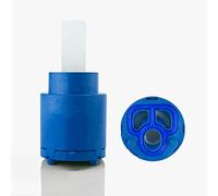 Tap Cartridges Replacement 25/30/35/40mm, Ceramic Disc Cartridge Valve for Single Handle Monobloc Bathroom Or Kitchen Mixer Taps,B-25mm