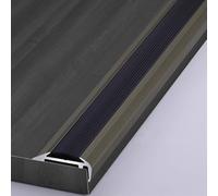 Tap Connectors Flexi Pipes Tails, Step Nose Guard Molding Strips, Heavy Duty Stair Edge Protector Stair Edge Trim(Green,W32mm(1 1/4") L1.4m(4.6FT))