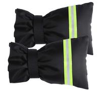 Tap Covers for Outdoor Taps，2Pcs Outside Cover Thickened Insulated from Freezing Bursting Suitable for Gardens, Agriculture, Camping(Reflective Stripe)