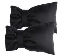 Tap Covers for Outdoor Taps，2Pcs Outside Cover Thickened Insulated from Freezing Bursting Suitable for Gardens, Agriculture, Camping(Black)