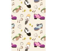 Tap Dance Class Notebook: Dot Grid Paper for Notes and Drawing (200 Pages, 6x9")