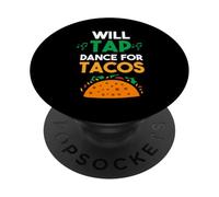 Tap Dancer Tap Dance Taco PopSockets Adhesive PopGrip
