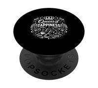 Tap Dancing Funny Queens Of Tappiness Dancer Quote Vintage PopSockets Adhesive PopGrip