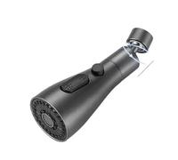 Tap Extender for Kitchen Sink 1PCS Universal 360° Rotate Kitchen Faucet Extender Aerator Plastic Splash Filter Washbasin Bubbler Nozzle(Grey 1Pc)