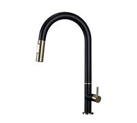 Tap for Bar Farmhouse Commercial, White Brushed Golden Smart Sensor Taps Sink Mixer, Rotate Touch Kitchen Faucet, Hot Cold MixerTap The New