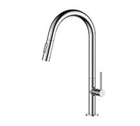 Tap for Bar Farmhouse Commercial, White Brushed Golden Smart Sensor Taps Sink Mixer, Rotate Touch Kitchen Faucet, Hot Cold MixerTap The New