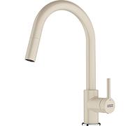 Tap for Kitchen Sink with Pull-Out spout from Franke Lina - Pull-Out - Beige - 115.0626.083