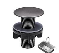 Tap Hole Cover - Kitchen Accessory Waterproof and Odour Proof - Plugs for Upper Holes Sink - For Hotel Restaurant Apartment for Rent Bathroom Dorm