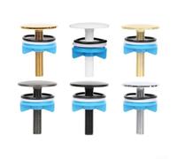 Tap Hole Plate for Kitchen Sink Decks with Secure Fit to Seal Unused Openings and Prevent Water from Entering Below (Silver)