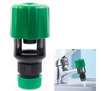 Tap Hose Connector, Kitchen Tap Hose Adapter Connector Pipe Garden Connectors for Kitchen Sink Indoor Outdoor Taps, Mixer Hoses to Taps Connectors (Green)