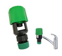 Tap Hose Connector Kitchen Tap Hose Adapter Connector Pipe Garden Connectors, Mixer Hose to Tap Connector for Indoor Parts Outdoor House Hose Pipe Fittings Tap Attachment
