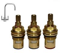 Tap Magician Replacement Compatible Cartridge Set for the Franke Filterflow Doric 133.0438.152C 133.0438.154H 3561R